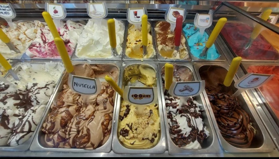 Il nostro bancone: gusti gelato artigianali, Nutella, Cookies e altro